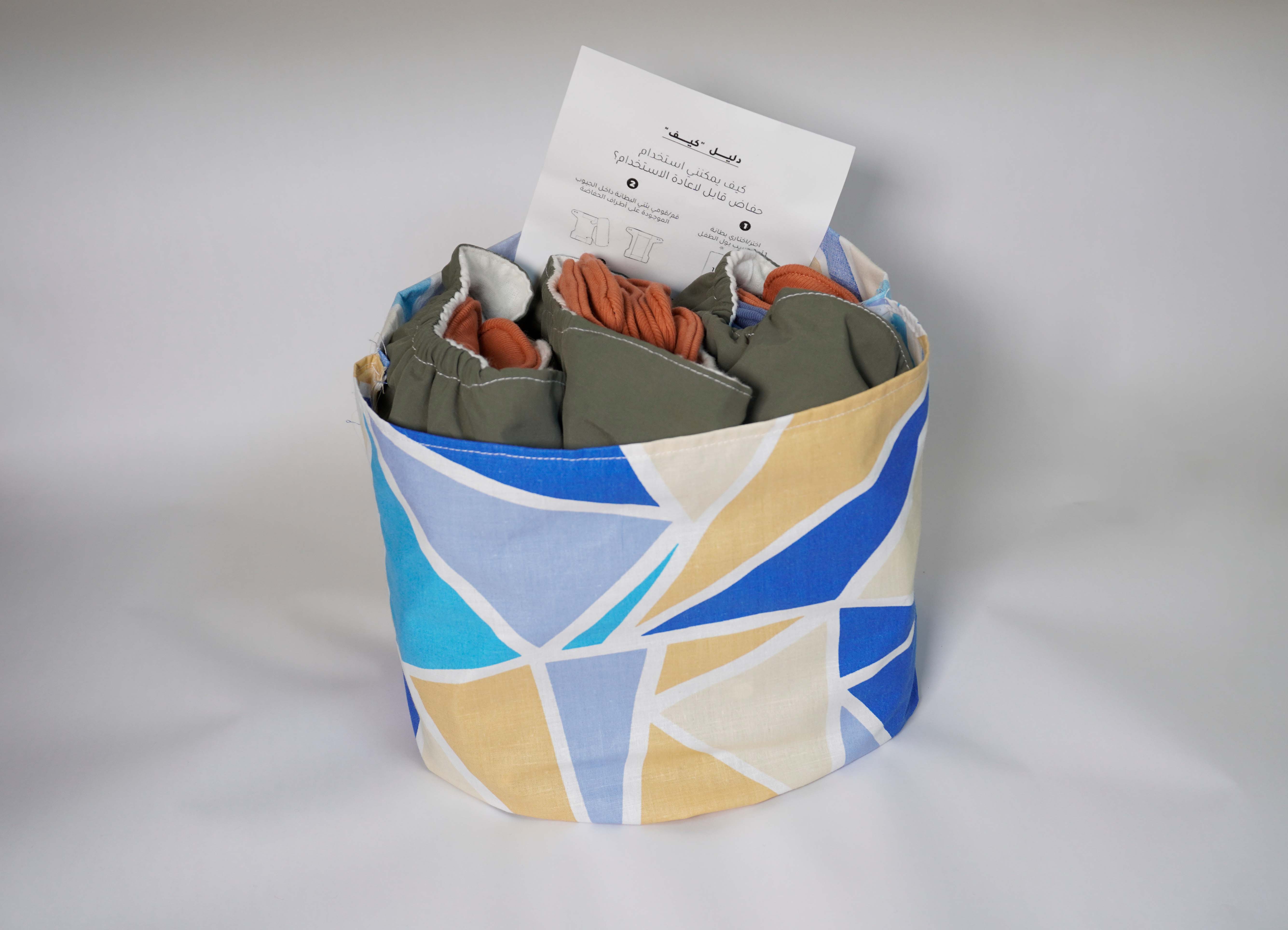 Reusable diapers and period pads